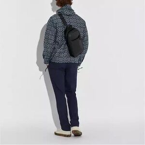 NWT COACH METROPOLITAN Soft Pack in Black Leather